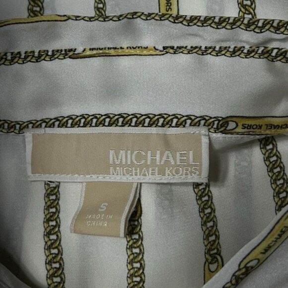 Michael Kors Silky Long Sleeve Blouse - Picture 5 of 5